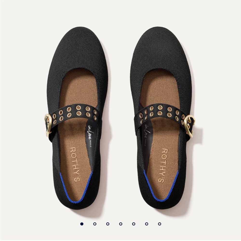 Rothy’s Ballet Mary Jane — Black Size 7